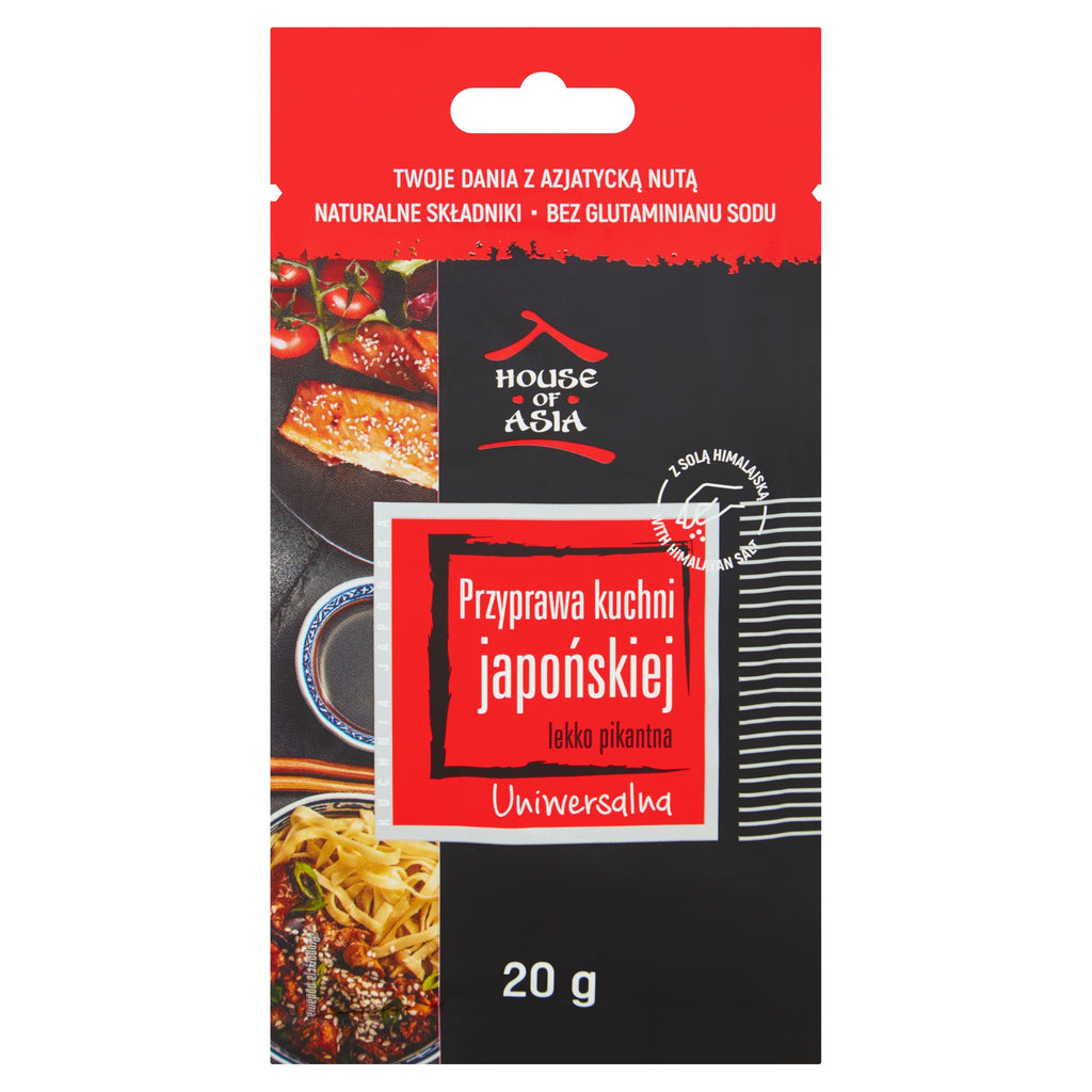 Przyprawa kuchni japońskiej lekko pikantna 20 g HOUSE OF ASIA