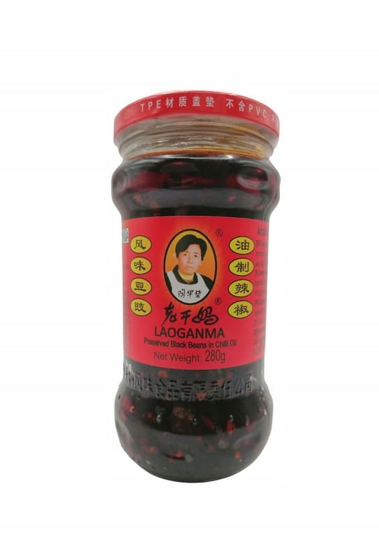 Fermentowana soja w oleju chili 280g LAOGANMA