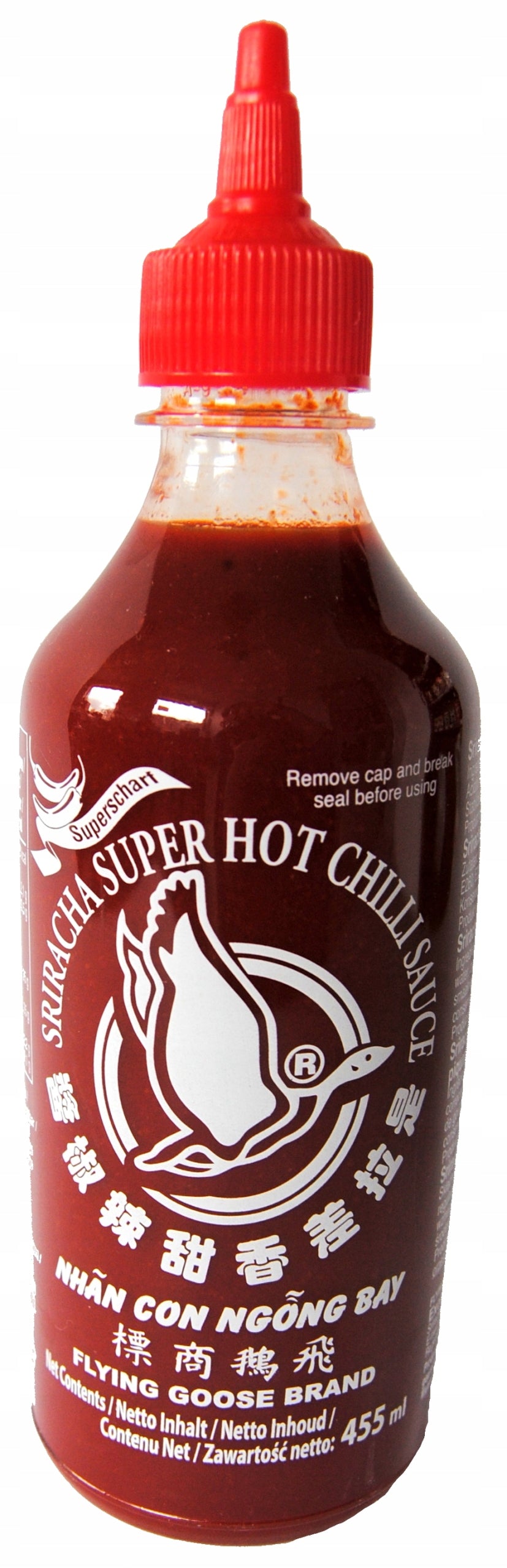 Sos Sriracha Super Hot 455 ml Flying Goose
