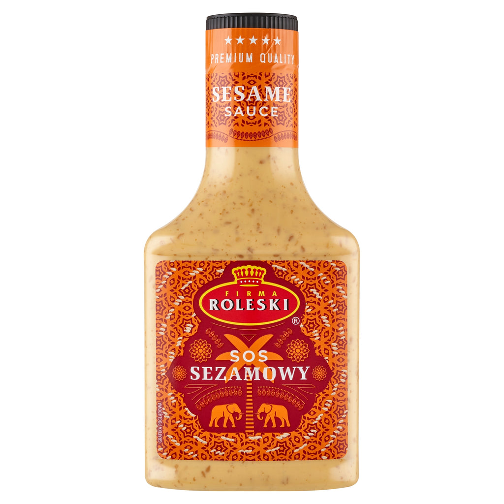 Sos sezamowy Roleski 300 ml wegetariański bezglutenowy
