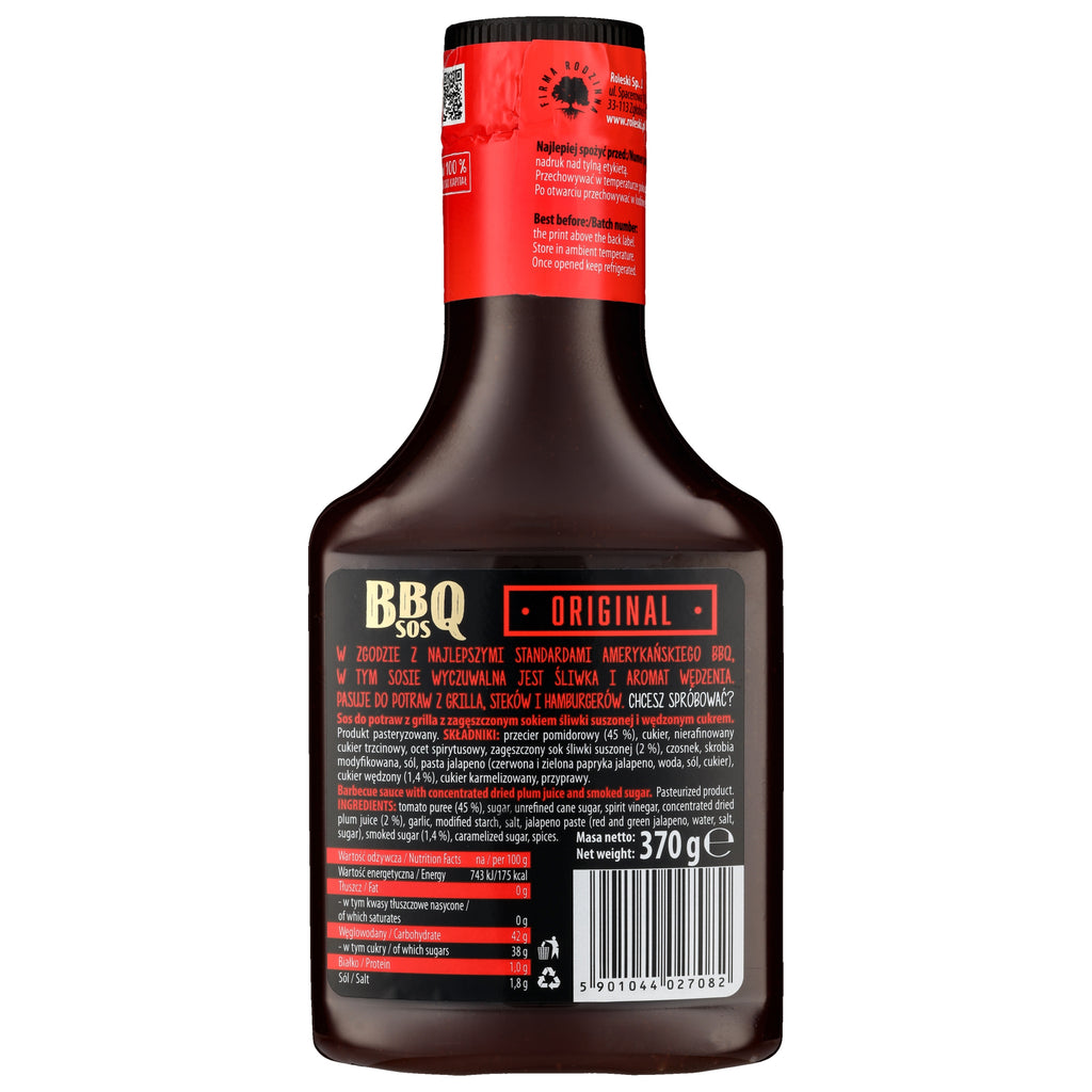 Sos Roleski Premium BBQ original 360 g