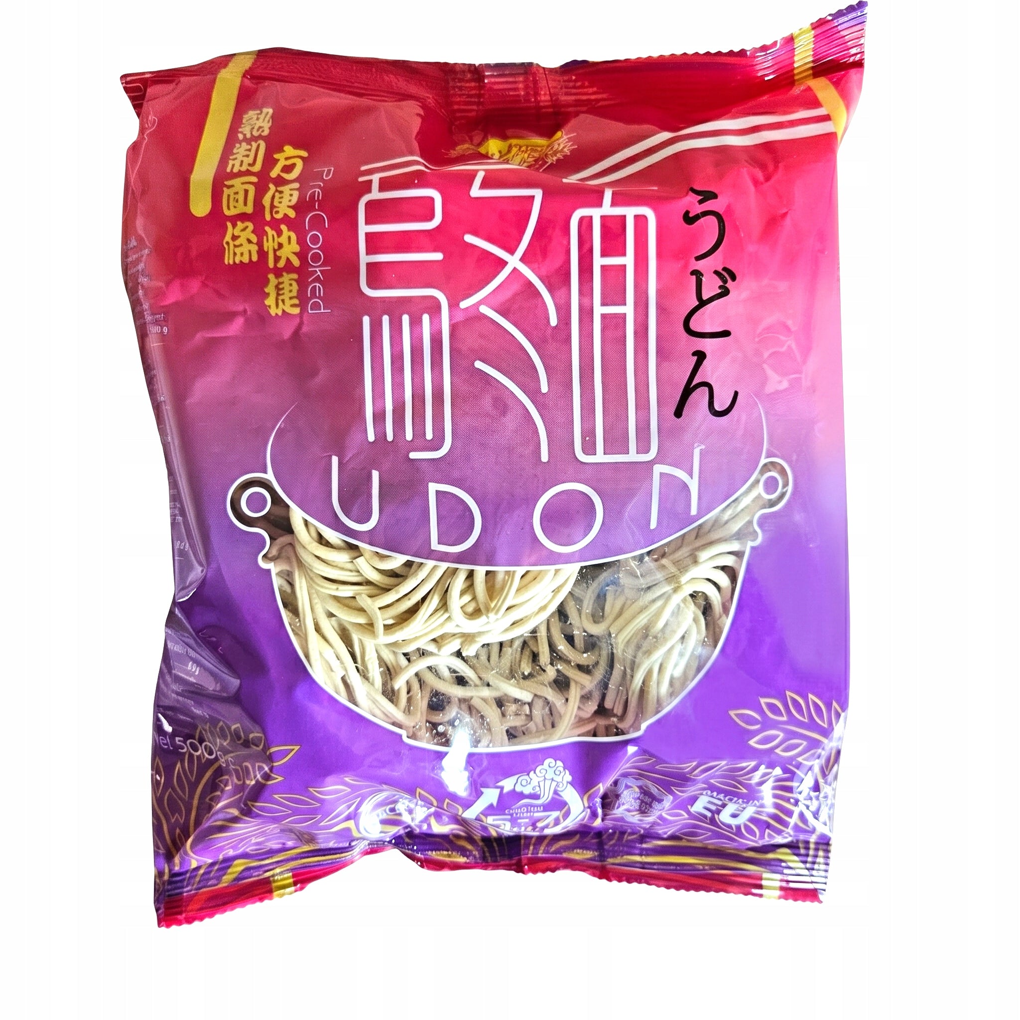 Makaron UDON Japoński Gruby do Woka Kuchnia Azjatycka Błyskawiczny 500g