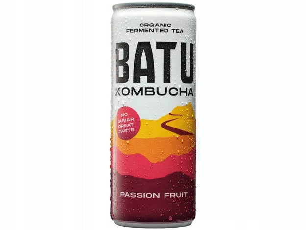 Napój BIO Kombucha Marakuja - Mango BATU 250ml