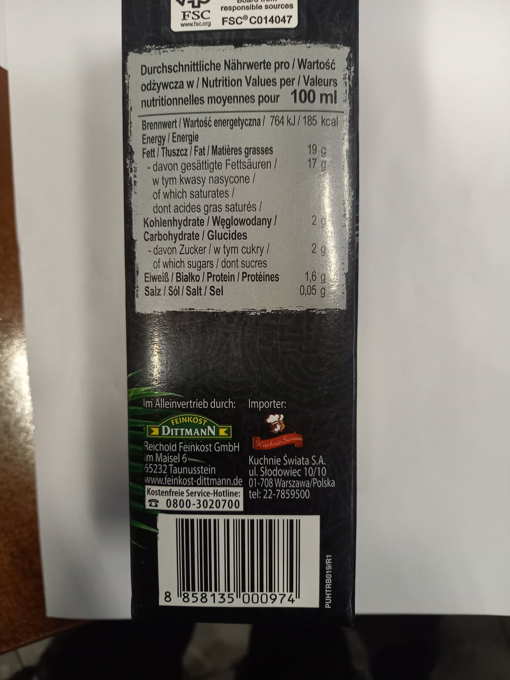 Mleko kokosowe Real Thai 1000 ml
