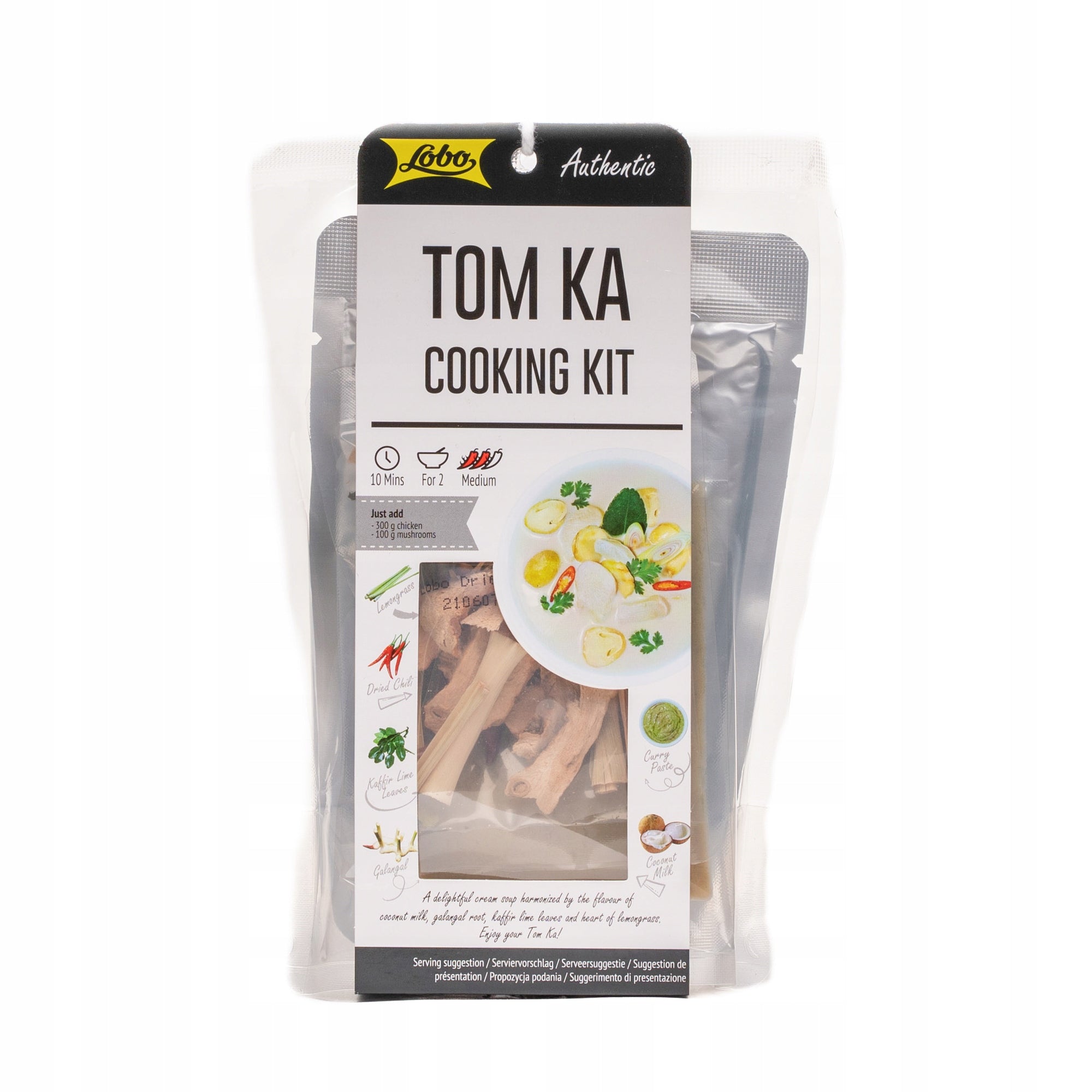 Pakiet do przygotowania zupy Tom Ka 260g - Lobo