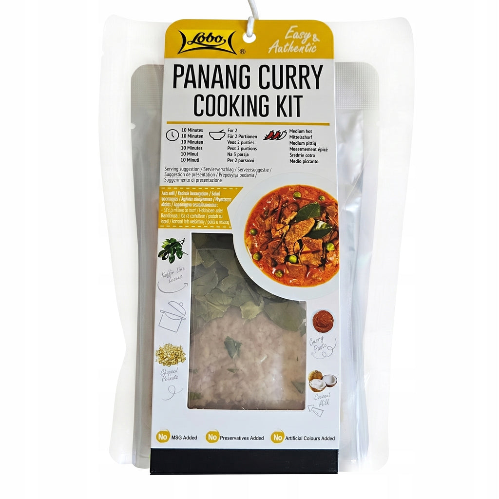 Tajskie Panang Curry LOBO 271g Zestaw Mleczko Kokosowe Kuchnia Azjatycka
