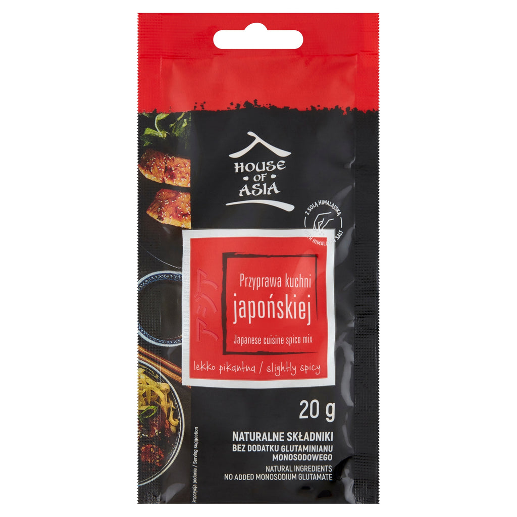 Przyprawa kuchni japońskiej lekko pikantna 20 g HOUSE OF ASIA