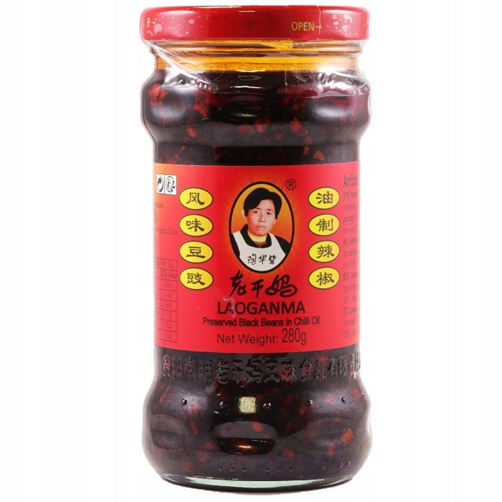 Fermentowana soja w oleju chili 280g LAOGANMA