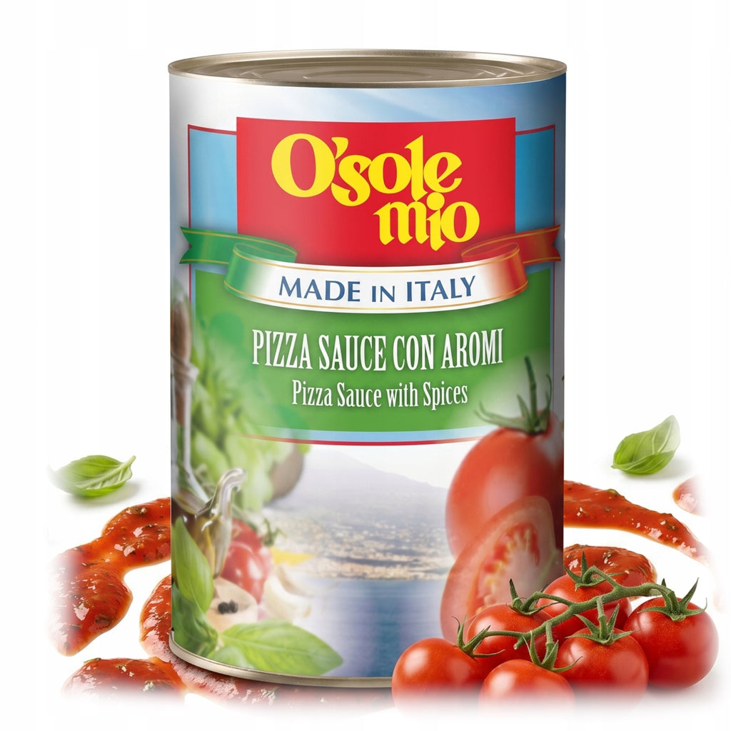 Sos do Pizzy z Przyprawami 4100g O'Sole Mio Dla Pizzerii Gastronomia HoReCa
