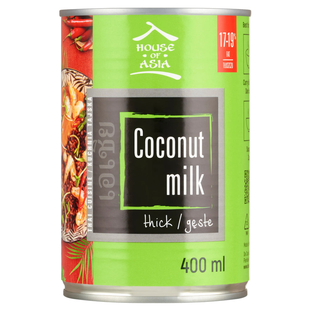House of Asia Produkt roślinny z kokosa 400 ml