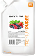 Puree pulpa owoce leśne ZAKRĘCANA Premium Menii owocowa świeża Polska 1kg