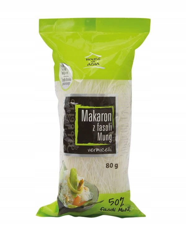 Makaron Vermicelli z Fasoli Mung 80g HOUSE OF ASIA