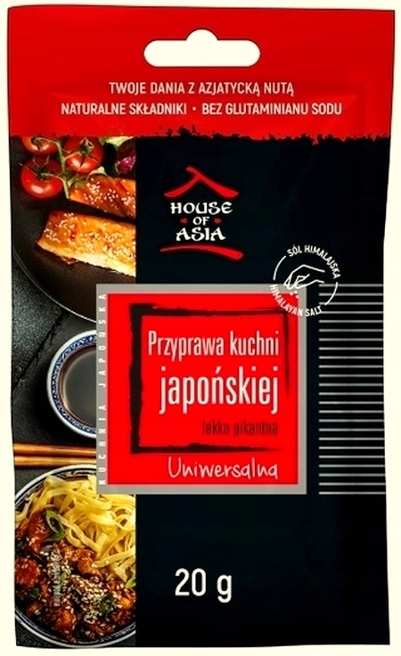 Przyprawa kuchni japońskiej lekko pikantna 20 g HOUSE OF ASIA