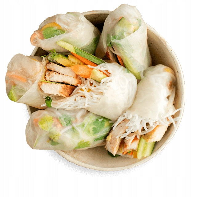 Wietnamski papier ryżowy kwadratowy 19 cm, do sajgonek Spring Rolls 500g HS