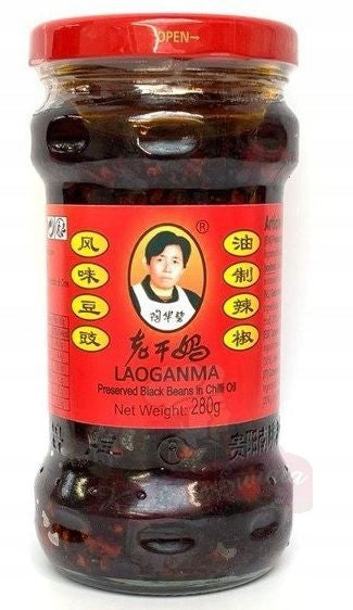 Fermentowana soja w oleju chili 280g LAOGANMA