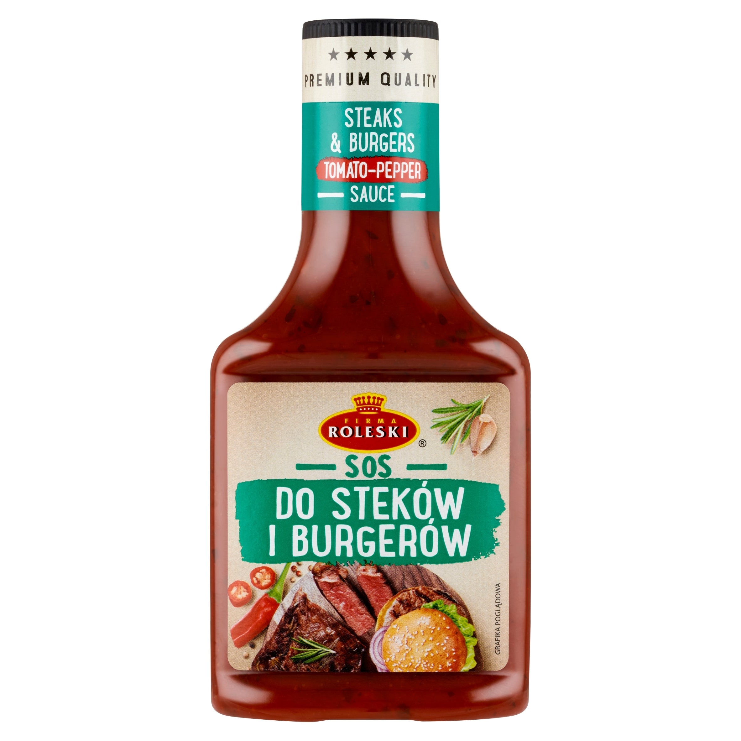 Sos Roleski Premium do steków i burgerów 370 g